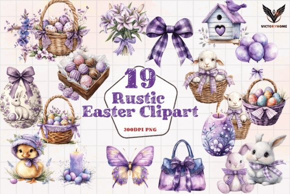 Download Rustic Easter Clipart PNG - Rustic easter clipart Collection