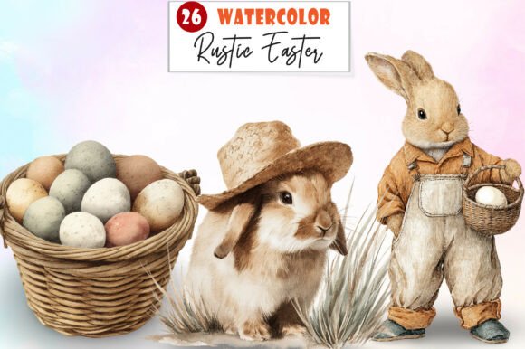Download Rustic Easter Clipart PNG - Rustic easter clipart Collection
